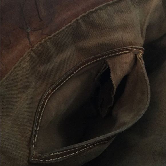 LOUIS VUITTON DAMIER CENTENAIRE VINTAGE BACKPACK LEATHER SHOULDER PURSE BAG Y2K - Picture 12 of 14